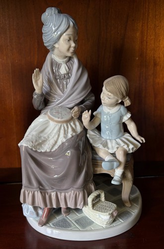 Lladro 5305 visit with - lladro,