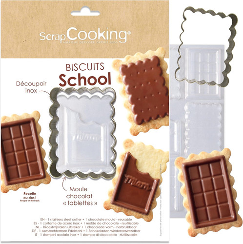 Kit per biscotti school - per,