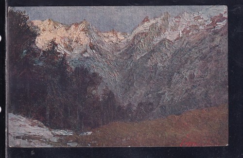 Cartolina pittore marchioro - pittore,