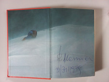 Everest Libro di Reinhold Messner. Autografato 1979. Senza sovracopertina
