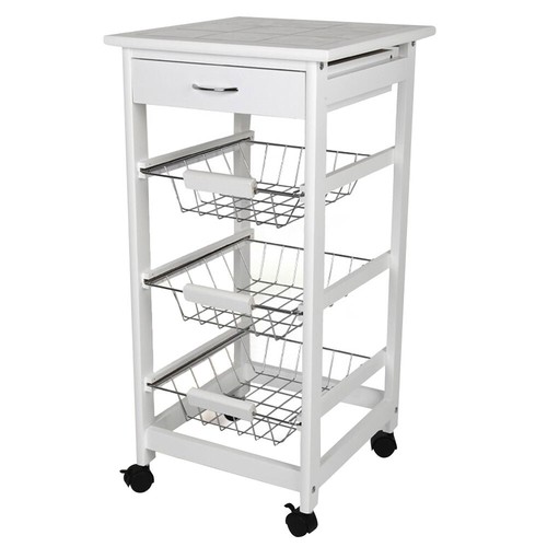 Carrello cucina con tavolo - carrello,