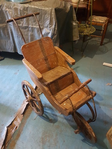 Carrozzina legno - carrozzina, legno 