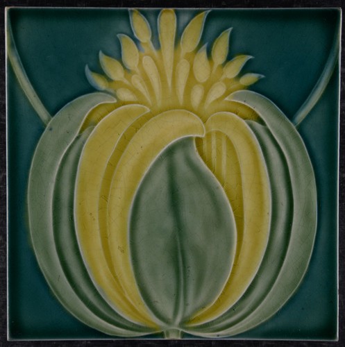 Piastrella art nouveau - piastrella,