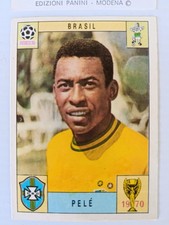 Figurina Pelé Album Mexico 70 Panini Originale
