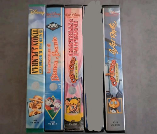 Cassette vhs walt - cassette, disney