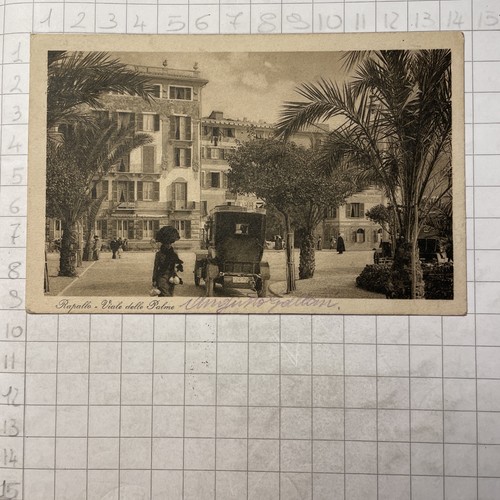 Cartolina postale rapallo - postale,