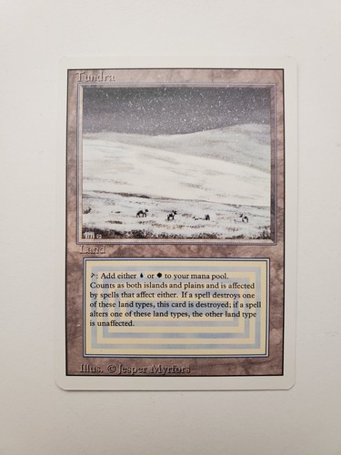 Mtg magic tundra revised - magic,