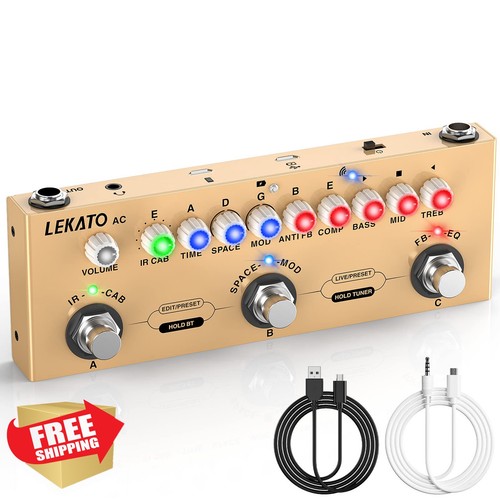 Chitarra acustica multieffetto
