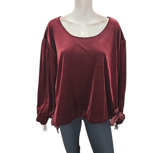 Top donna velluto con - top,