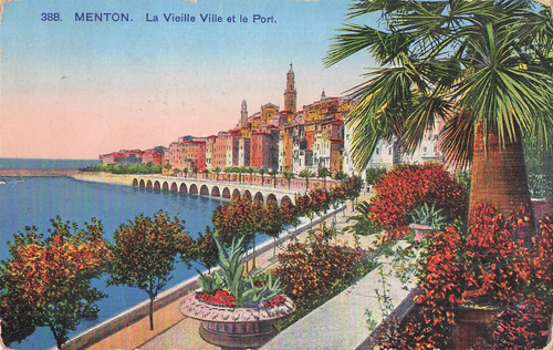 Menton vielle ville - vielle,