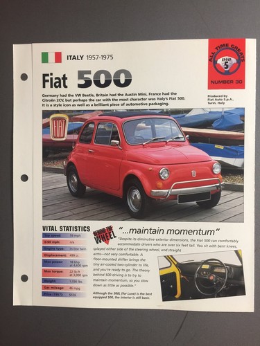 Cartella scheda tecnica fiat - scheda,