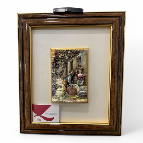 Quadro rilievo scena - in,