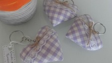 Portachiavi shabby cuore