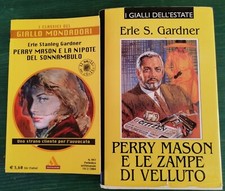 2 libri della serie Perry Mason / Erle Stanley Gardner - Mondadori/F.Cristi 1994