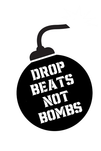 Adesivo drop beats not - beats,