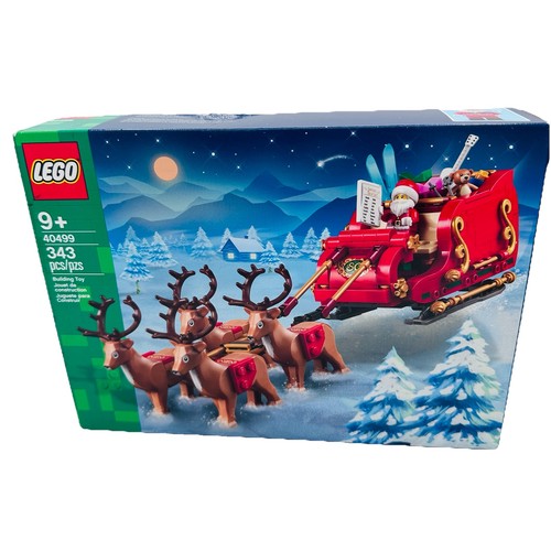 Lego slitta babbo natale - lego,