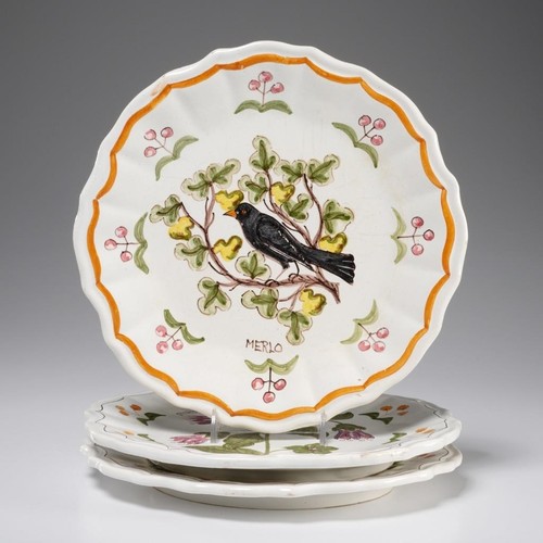 Rampini gubbio maiolica piatti - maiolica,