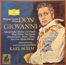 Mozart – Don Giovanni / Karl Böhm, Schreier, Fischer-Dieskau - 4 LP Box Set