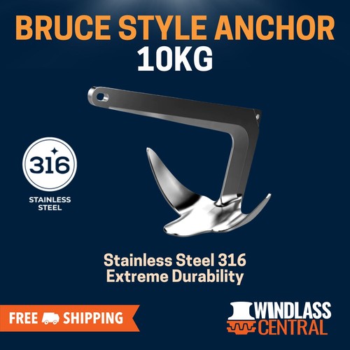 10kg bruce style anchor - 10kg, (22lb)