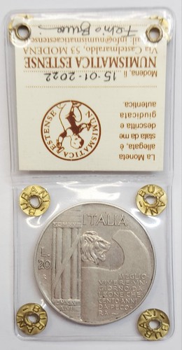Regno italia lire - d'italia, 1928