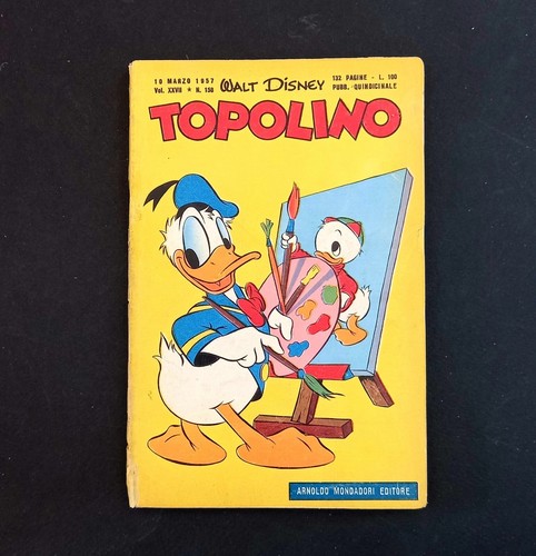 Topolino libretto 158 del - libretto, 1957