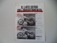 advertising Pubblicità 1987 MOTO KRAM-IT KRAMIT 250 ER/125 ER