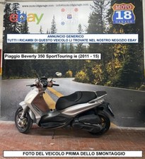 Sono Disponibili Ricambi scooter usati motore Piaggio Beverly 350 2011 2015