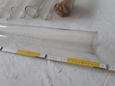 stock vetri scientifici, antiche grandi provette, teche, stumenti da laboratorio