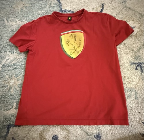 Shirt ferrari logo auto da - logo,