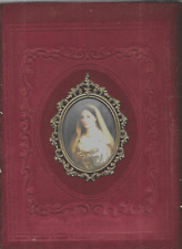 ALBUM PORTA FOTO VELLUTO VUOTO OTTIMO-USATO A FEBBRAIO DEL 1970 MA DATATO 1960 c