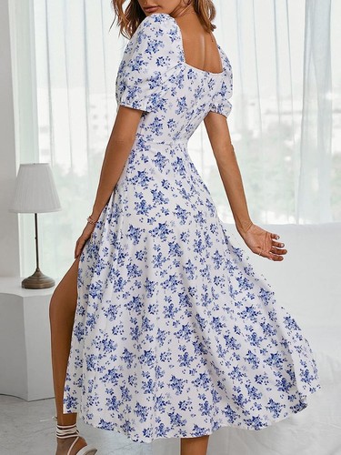 Abito donna stampa floreale