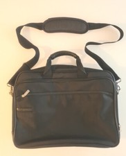 CITY TIME BORSA (2 MANICI+TRACOLLA) PORTA PC 15,6" TESSUTO IMPERMEABILE NERO