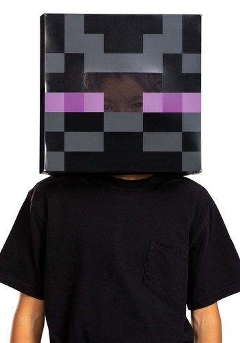 Maschera minecraft enderman - maschera,