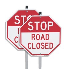 Segnaletica stop strada - stop,