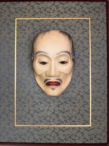 Japanese traditional noh mask - japanese,