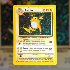 Carte Pokemon Set BAse Raichu