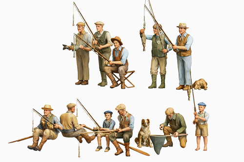 Figure pescatore resina - figure,