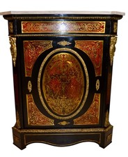 ANTICA CREDENZA BOULLE EPOCA '800 RESTAURATA