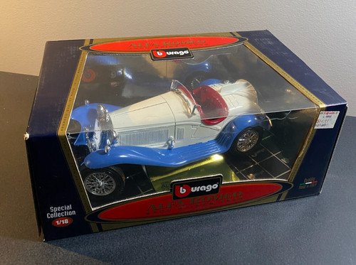 Burago alfa romeo 2300 spider - burago,