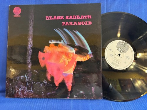 Black sabbath paranoid vertigo - black,