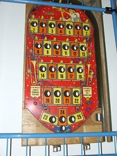  PANNELLO IN LEGNO 25 FORI BASE DA GIOCO PER BINGO MARCA BALLY