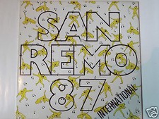 SANREMO 87 INTERNATIONAL VINILE LP