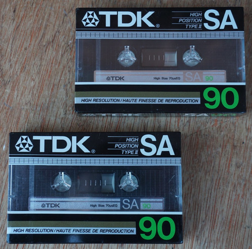 Tdk sa90 chrome type - chrome, ii