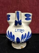 ANTICA BROCCA VINO LITRO CERAMICA FAENZA IMOLA S.C.I.