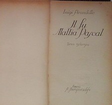 Pirandello mattia pascal - pirandello, il