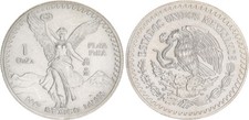 Messico 1 Oz Argento 1995 Dea