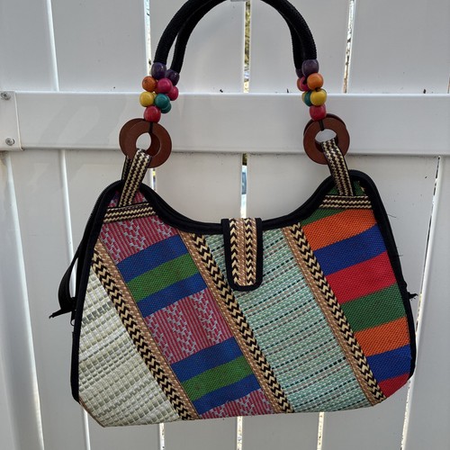 Borsa colombiana colorata con - colombiana,