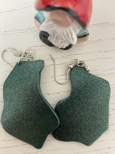 Orecchini pendenti donna verde - orecchini,