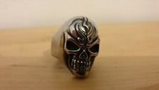 Anello Teschio Uomo Donna Unisex Skull Gioielli Gotico Punk