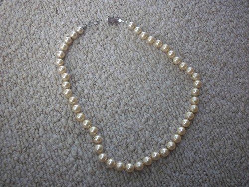 Vintage collana perle con - vintage,